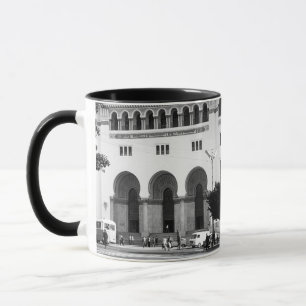 Vintages Algerien Algier Die Maske der Postämter Tasse