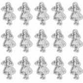 Vintages Alice Drink Aufkleber (Vorderseite)