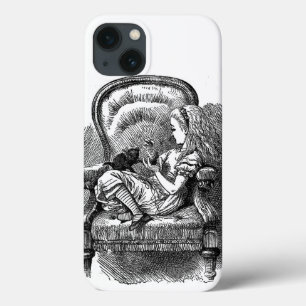 Vintages Alice im Wunderlandbuch, das emo goth Case-Mate iPhone Hülle