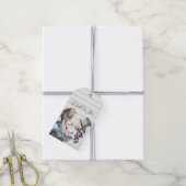 Vintages Alice & Mad Hatter individuell anpassbar Geschenkanhänger (Mit Garn)