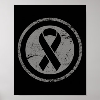 Vintages Alopecia Sensibilisierungsgeschenk Poster