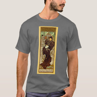 Vintages Alphonse Mucha Lorenzaccio vertikales Ban T-Shirt