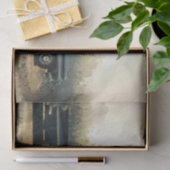 Vintages Altauto Seidenpapier (Geschenk)