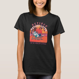 Vintages Altern für müde Patienten Sitter T-Shirt