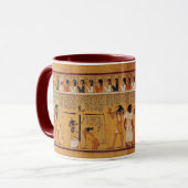 Vintages altes Ägypten Tasse (Vorderseite Links)