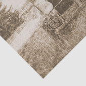 Vintages altes Auto Sepia Antique Rustikale Textur Seidenpapier (Ausschnitt)