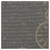 Vintages altes Bauernhaus Art-Paris | Skript-| Stoff (Nahaufnahme)