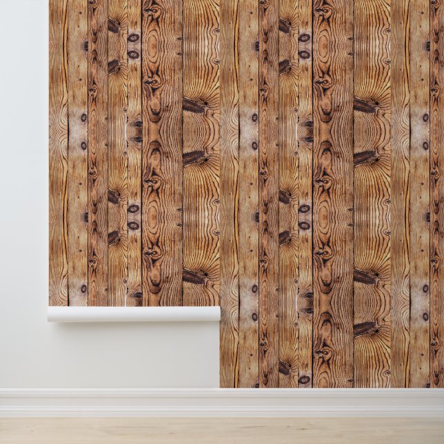Vintages altes Holzdesign - rustikales Holz Tapete (Anwendung)