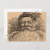 Vintages Altes Nick Postkarte (Vorne/Hinten)