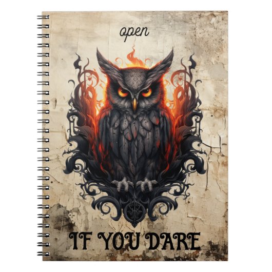 Vintages, altes Papier, schwarzes Ohr, individuell Notizblock (Vorderseite)