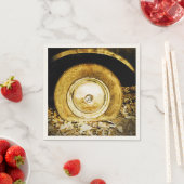 Vintages altes Rad eines klassischen Fahrzeugs Serviette (Beispiel)