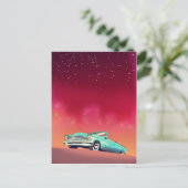 Vintages Altfahrzeug Postkarte (Stehend Vorderseite)