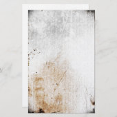 Vintages altgestanztes Schreibgerät Briefpapier (Vorne/Hinten)