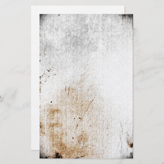 Vintages altgestanztes Schreibgerät Briefpapier (Vorne/Hinten)