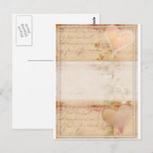 Vintages, altmodisches Design Postkarte (Vorne/Hinten)