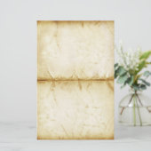 Vintages altverkleidetes Geschirr Briefpapier (Stehend Vorderseite)