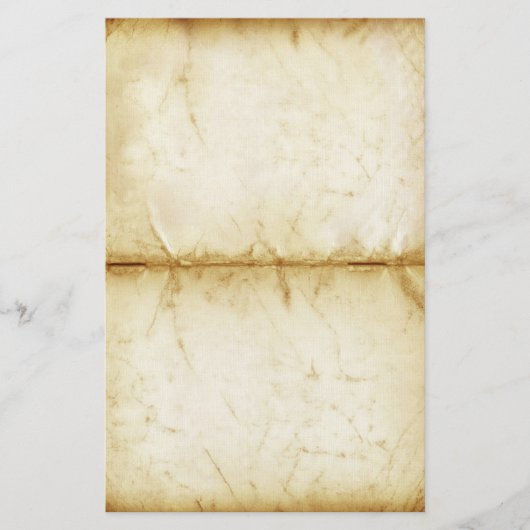 Vintages altverkleidetes Geschirr Briefpapier (Vorderseite)