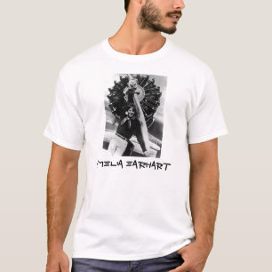 Vintages Amelia Earhart Foto T-Shirt