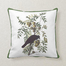 Vintages American Crow Kissen