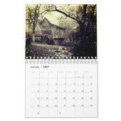 Vintages Amerika Kalender (Jan 2027)