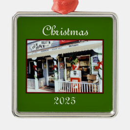 "Vintages Amerikanische Weihnachten" - Ornament 20 Aus Metall