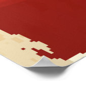 Vintages amerikanisches Diner-Poster: Retro-Stil Poster (Ecke)