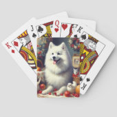 Vintages amerikanisches Eskimogemälde Spielkarten (Rückseite)