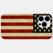 Vintages amerikanisches Flag iPhone Case-Mate iPhone Hülle (Rückseite (Horizontal))