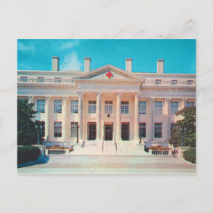 Vintages amerikanisches Rotes Kreuz Postkarte