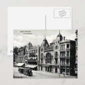 Vintages Amsterdam Postkarte (Vorne/Hinten)
