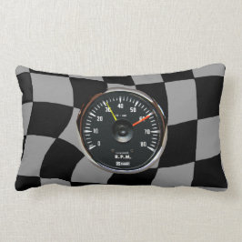Vintages Analog Auto Tachometer Lumbalwirbel Kisse Lendenkissen