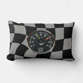 Vintages Analog Auto Tachometer Lumbalwirbel Kisse Lendenkissen