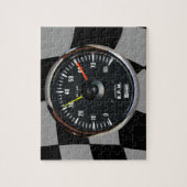 Vintages Analog Auto Tachometer Puzzle (Vertikal)