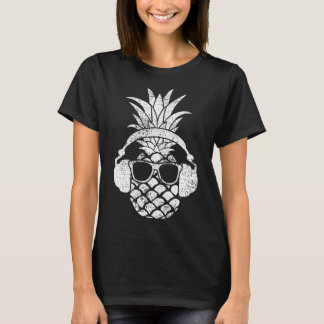 Vintages Ananas Hawaiian Aloha Beach Fruchtcockt T-Shirt