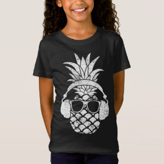 Vintages Ananas Hawaiian Aloha Beach Fruchtcockt T-Shirt