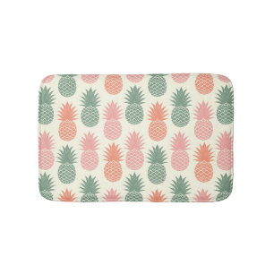 Vintages Ananas-Muster 2 Badematte