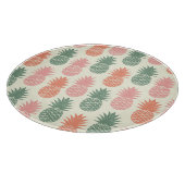 Vintages Ananas-Muster 2 Schneidebrett (Ecke)