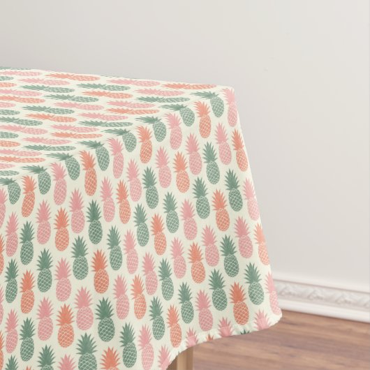 Vintages Ananas-Muster 2 Tischdecke (Beispiel)