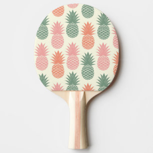 Vintages Ananas-Muster 2 Tischtennis Schläger