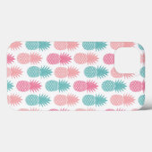 Vintages Ananas-Muster Case-Mate iPhone Hülle (Rückseite (Horizontal))