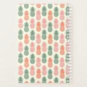 Vintages Ananas-Muster Planer (Rückseite)