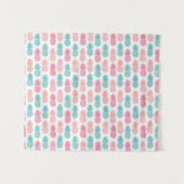 Vintages Ananas-Muster Wandteppich (Vorderseite (Horizontal))