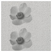 Vintages AnemoneBläseres Gemustertes Gewebe Stoff (Nahaufnahme)