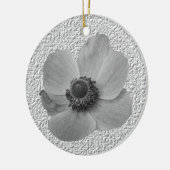 Vintages Anemonendekor Keramikornament (Links)