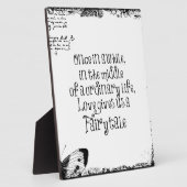 Vintages Angebot für Lieben Fotoplatte (Seite)