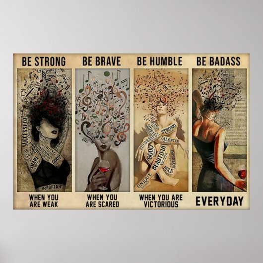 Vintages Angebot Poster (Vorne)