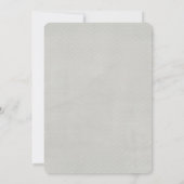 Vintages Angel Retro Party Einladung (Rückseite)