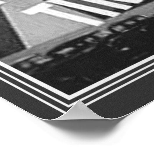 Vintages Anlaufprogramm 16x20 Poster (Ecke)