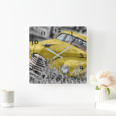 Vintages antikes Auto Quadratische Wanduhr (Zuhause)