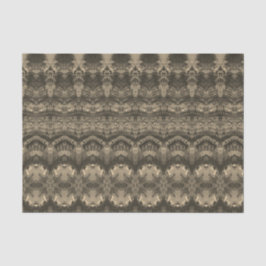 Vintages antikes Beige Sepia-Muster Decoupage Seidenpapier